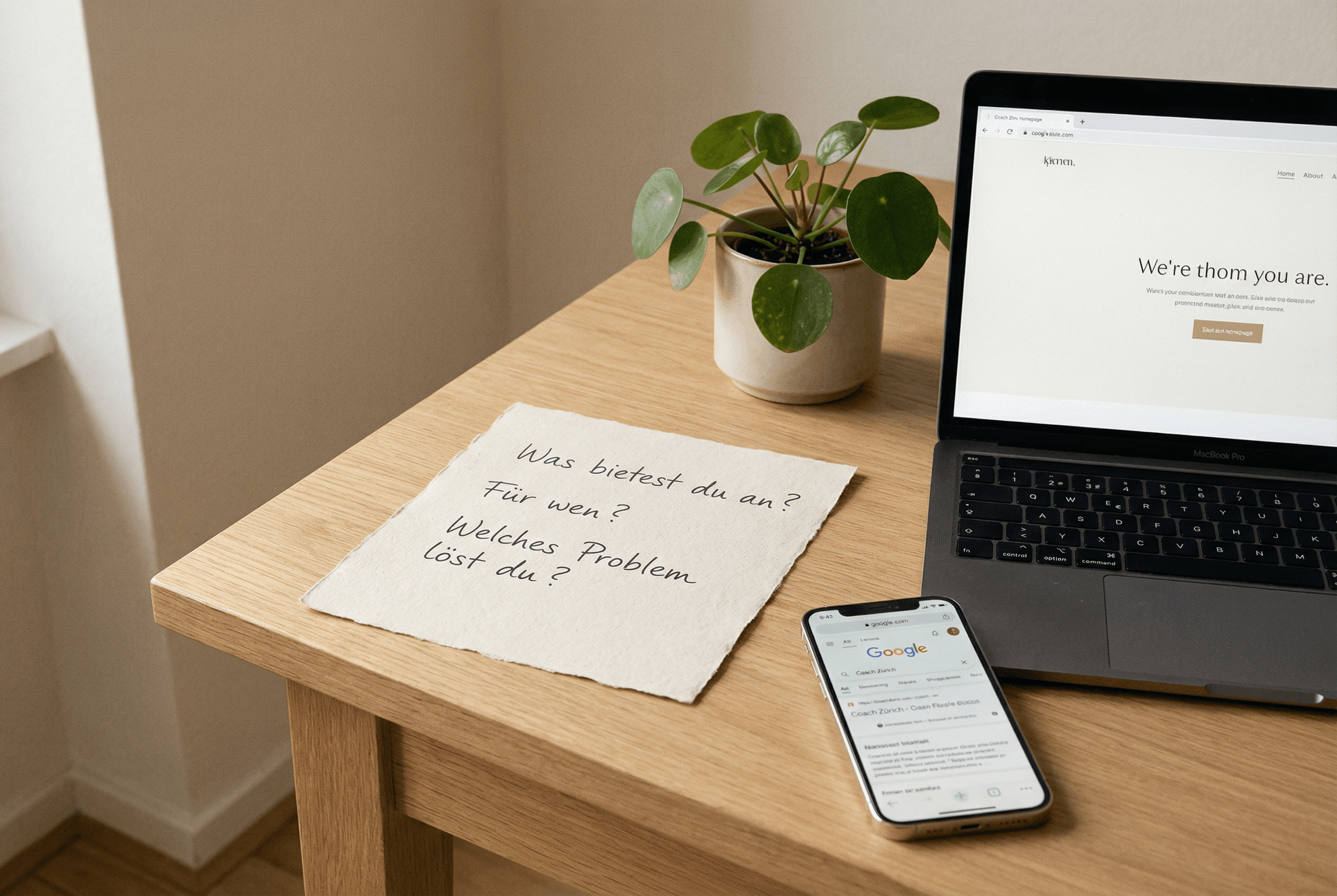 Erste Schritte zur digitalen Sichtbarkeit