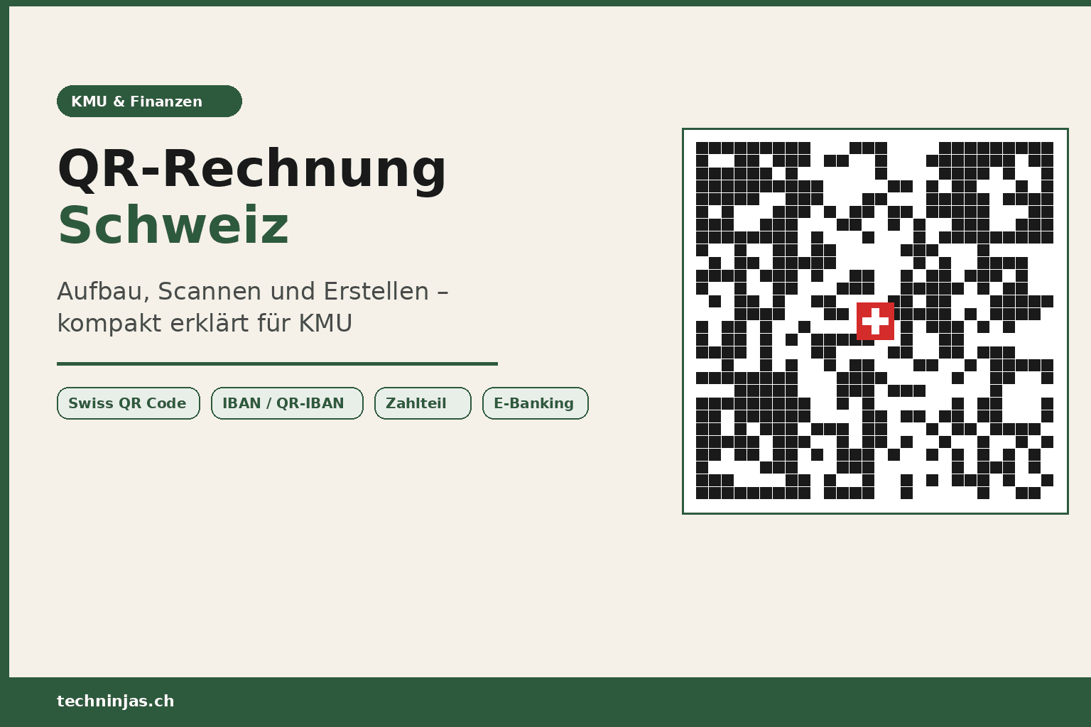 QR-Rechnung Schweiz: Alles was du wissen musst