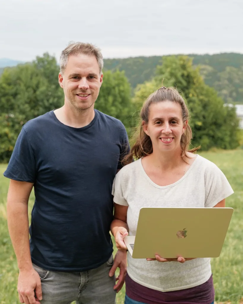 Patrick und Mirjam, Gründer von TechNinjas